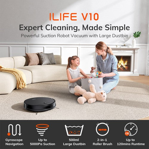 Aspirateur robot ILIFE V10, aspiration 5000 Pa Aspirateur robot ILIFE V10, aspiration 5000 Pa